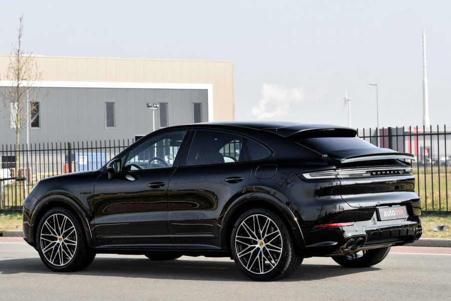 Porsche Cayenne Coupé 3.0 E-Hybrid. BTW, Sport Design, Sportuitlaat, Softclose, Leder, Memory, ACC, Keyless, Camera, Dodeh, Luchtv