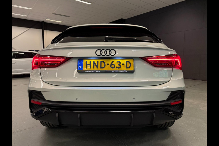 Audi Q3 Sportback 45 TFSI e S-LINE BLACK-EDITION 20'' PANO/LED/DAB/SFEERVERL/ECC/PDC/CRUISE///