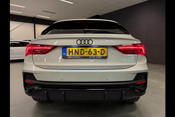 Audi Q3 Sportback 45 TFSI e S-LINE BLACK-EDITION 20'' PANO/LED/DAB/SFEERVERL/ECC/PDC/CRUISE///