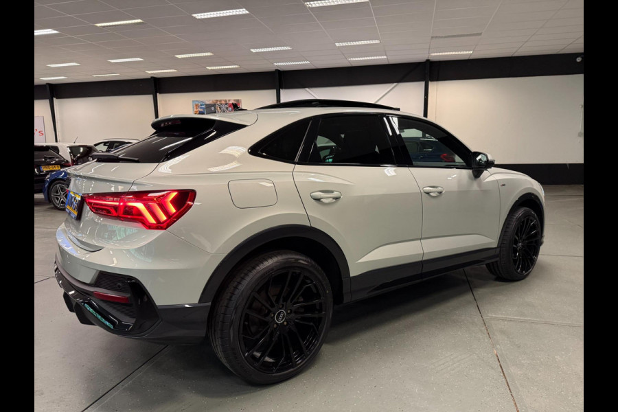 Audi Q3 Sportback 45 TFSI e S-LINE BLACK-EDITION 20'' PANO/LED/DAB/SFEERVERL/ECC/PDC/CRUISE///