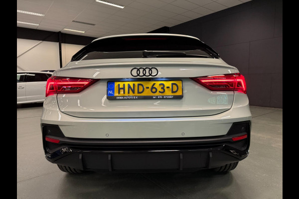 Audi Q3 Sportback 45 TFSI e S-LINE BLACK-EDITION 20'' PANO/LED/DAB/SFEERVERL/ECC/PDC/CRUISE///