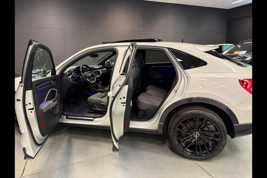 Audi Q3 Sportback 45 TFSI e S-LINE BLACK-EDITION 20'' PANO/LED/DAB/SFEERVERL/ECC/PDC/CRUISE///