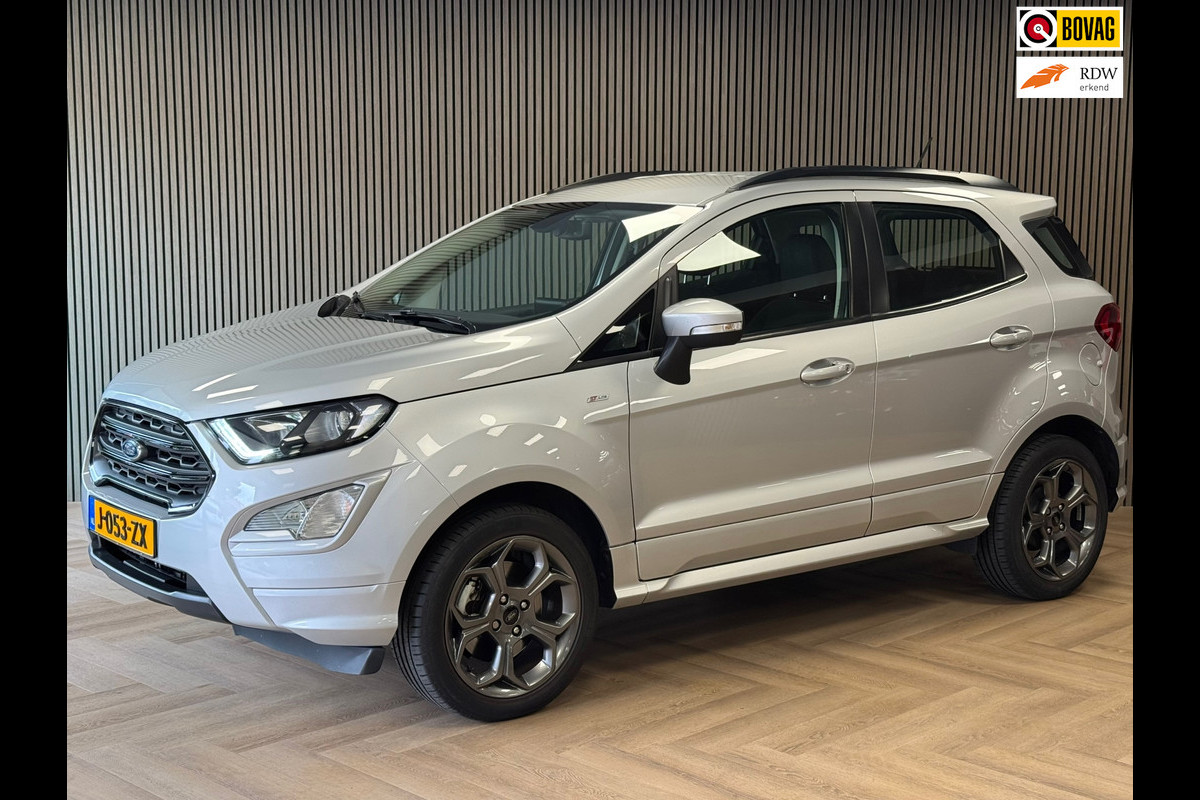 Ford EcoSport 1.0 EcoBoost ST-Line AIRCO TREKHAAK APPLE CARPLAY NAVIGATIE CRUISE KEYLESS-GO START/STOP Ford EcoSport 1.0 EcoBoost ST-Line AIRCO TREKHAAK APPLE CARPLAY NAVIGATIE CRUISE KEYLESS-GO START/STOP