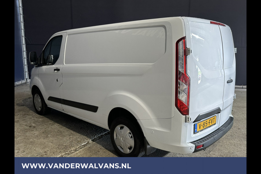 Ford Transit Custom 2.0 TDCI L1H1 Euro6 Airco | Camera | LED | Cruisecontrol | Parkeersensoren Bijrijdersbank, 2500kg trekvermogen