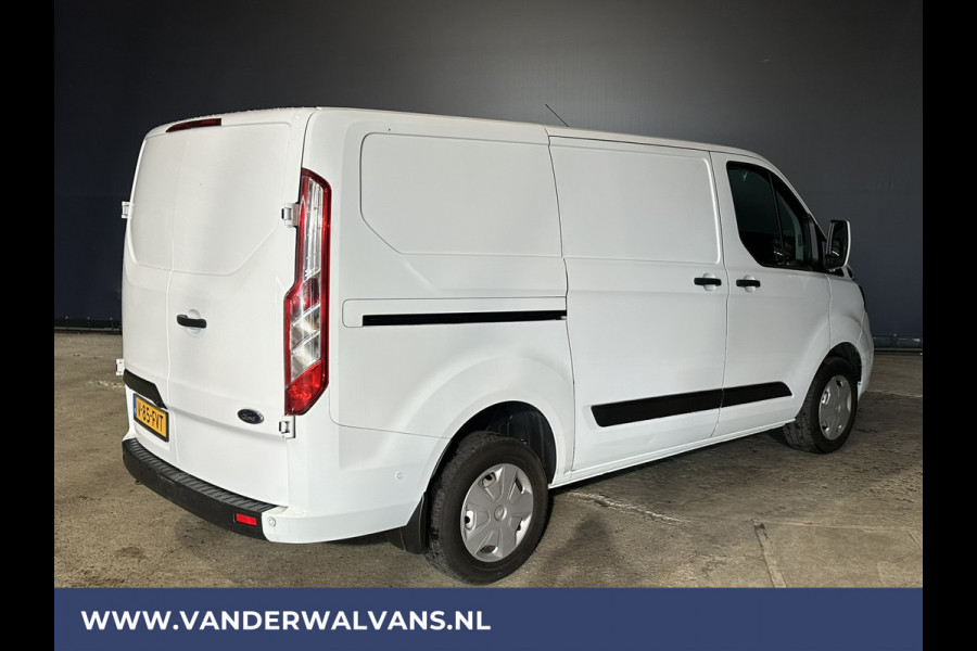 Ford Transit Custom 2.0 TDCI L1H1 Euro6 Airco | Camera | LED | Cruisecontrol | Parkeersensoren Bijrijdersbank, 2500kg trekvermogen