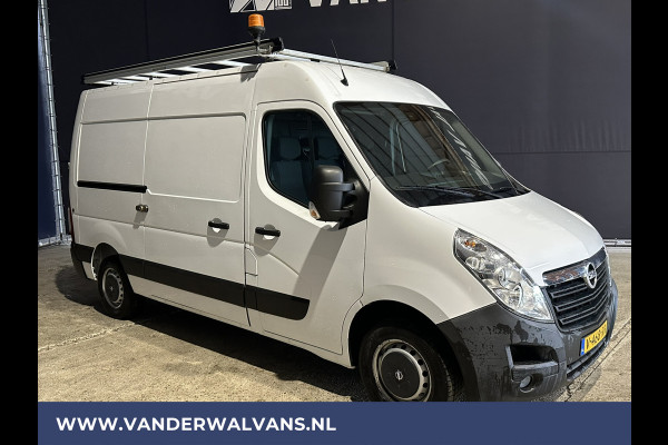 Opel Movano 2.3 CDTI 146pk L2H2 Euro6 Airco | Imperiaal | Trap | Camera | Navigatie | 2500kg Trekhaak Cruisecontrol, Parkeersensoren, Bijrijdersbank