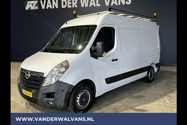 Opel Movano 2.3 CDTI 146pk L2H2 Euro6 Airco | Imperiaal | Trap | Camera | Navigatie | 2500kg Trekhaak Cruisecontrol, Parkeersensoren, Bijrijdersbank