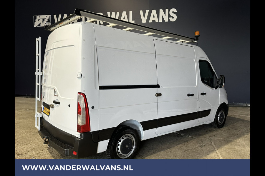 Opel Movano 2.3 CDTI 146pk L2H2 Euro6 Airco | Imperiaal | Trap | Camera | Navigatie | 2500kg Trekhaak Cruisecontrol, Parkeersensoren, Bijrijdersbank