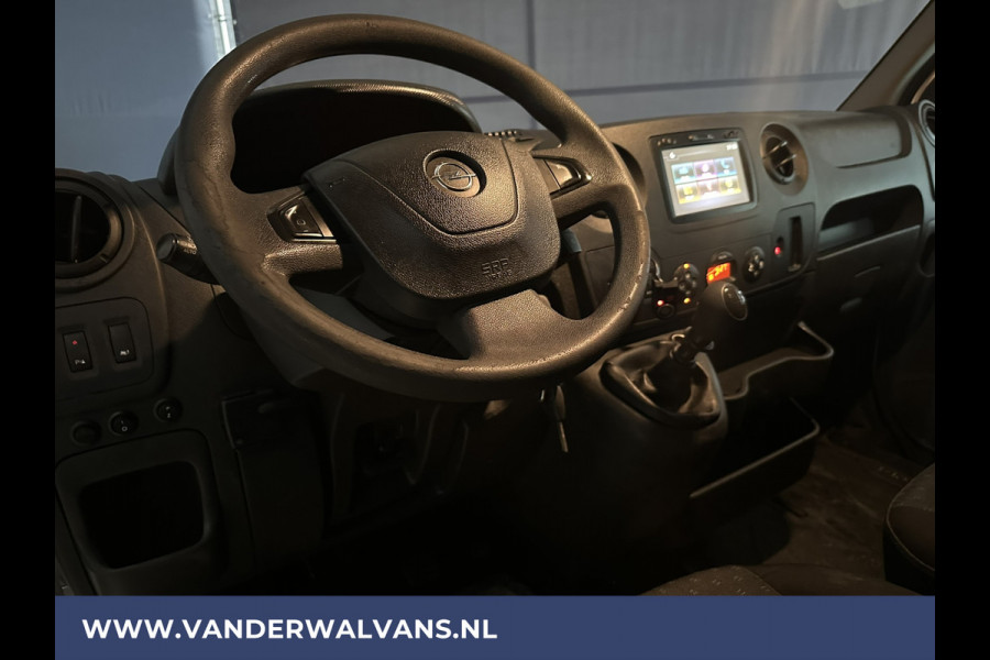 Opel Movano 2.3 CDTI 146pk L2H2 Euro6 Airco | Imperiaal | Trap | Camera | Navigatie | 2500kg Trekhaak Cruisecontrol, Parkeersensoren, Bijrijdersbank