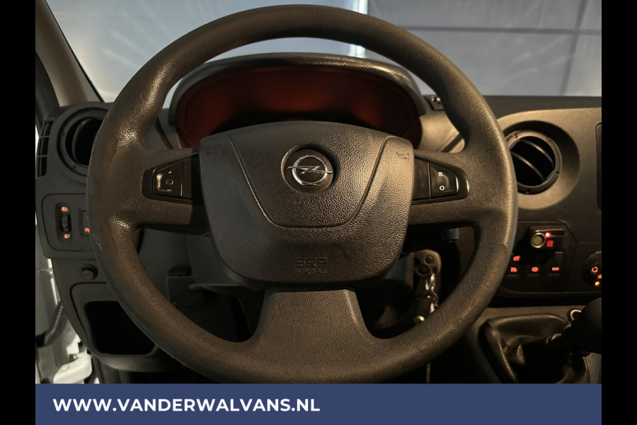 Opel Movano 2.3 CDTI 146pk L2H2 Euro6 Airco | Imperiaal | Trap | Camera | Navigatie | 2500kg Trekhaak Cruisecontrol, Parkeersensoren, Bijrijdersbank