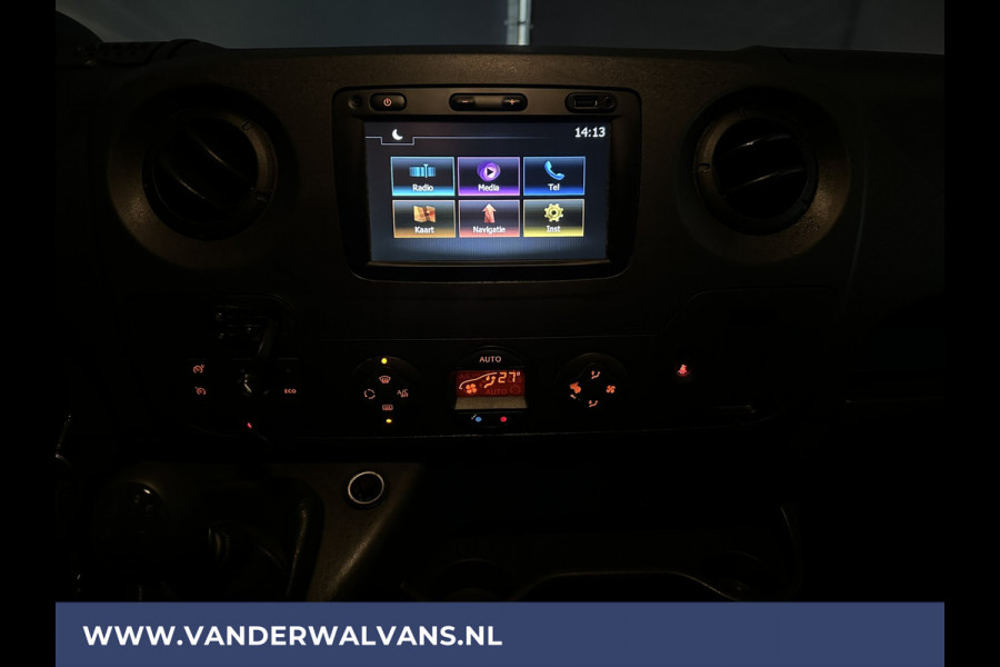 Opel Movano 2.3 CDTI 146pk L2H2 Euro6 Airco | Imperiaal | Trap | Camera | Navigatie | 2500kg Trekhaak Cruisecontrol, Parkeersensoren, Bijrijdersbank