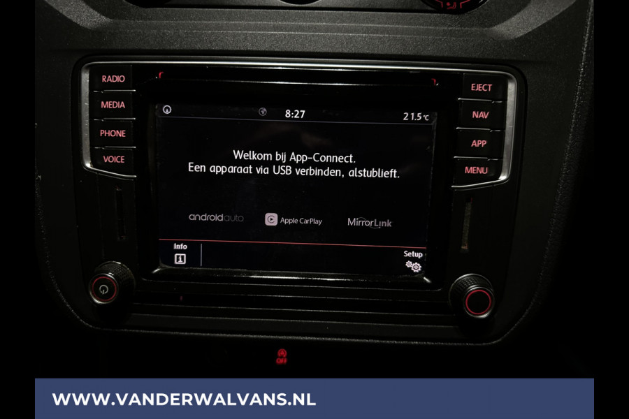 Volkswagen Caddy 2.0 TDI 102pk L2H1 Euro6 Airco | Navigatie | Apple Carplay | 1500kg Trekhaak | Cruisecontrol Android Auto, Zijdeur