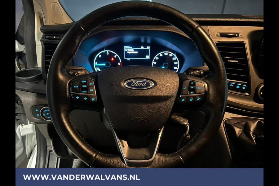 Ford Transit Custom 2.0 TDCI L2H1 Euro6 Airco | Camera | Apple Carplay | Android Auto | LED | Cruisecontrol Parkeersensoren, verwarmde voorruit, Bijrijdersbank, 2800kg trekvermogen