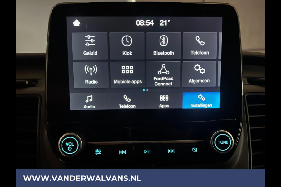 Ford Transit Custom 2.0 TDCI L2H1 Euro6 Airco | Camera | Apple Carplay | Android Auto | LED | Cruisecontrol Parkeersensoren, verwarmde voorruit, Bijrijdersbank, 2800kg trekvermogen
