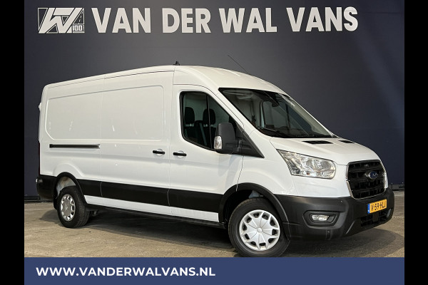 Ford Transit 2.0 TDCI 130pk L3H2 Euro6 Airco | Navigatie | Apple Carplay | LED | Cruisecontrol | Parkeersensoren Android Auto, Verwarmde voorruit, Stoelverwarming, Bijrijdersbank