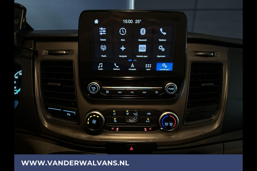 Ford Transit Custom 2.0 TDCI L1H1 Euro6 Airco | Navigatie | Cruisecontrol | Parkeersensoren | LED | Stoelverwarming Achterklep, Android Auto, 2500kg trekvermogen