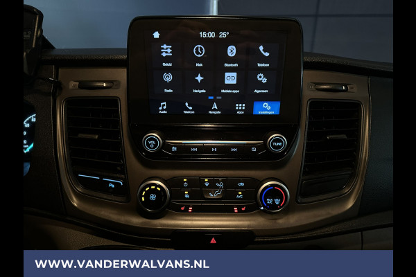 Ford Transit Custom 2.0 TDCI L1H1 Euro6 Airco | Navigatie | Cruisecontrol | Parkeersensoren | LED | Stoelverwarming Achterklep, Android Auto, 2500kg trekvermogen