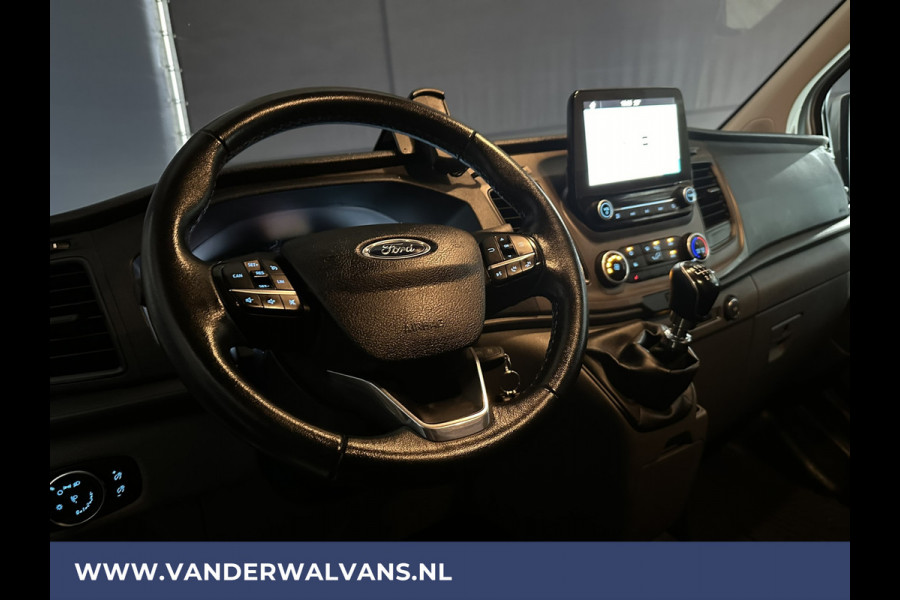 Ford Transit Custom 2.0 TDCI L1H1 Euro6 Airco | Navigatie | Cruisecontrol | Parkeersensoren | LED | Stoelverwarming Achterklep, Android Auto, 2500kg trekvermogen