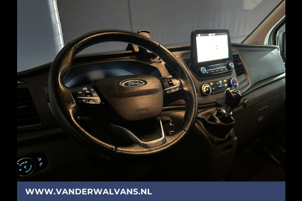 Ford Transit Custom 2.0 TDCI L1H1 Euro6 Airco | Navigatie | Cruisecontrol | Parkeersensoren | LED | Stoelverwarming Achterklep, Android Auto, 2500kg trekvermogen
