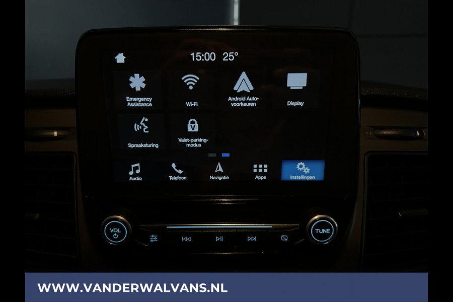 Ford Transit Custom 2.0 TDCI L1H1 Euro6 Airco | Navigatie | Cruisecontrol | Parkeersensoren | LED | Stoelverwarming Achterklep, Android Auto, 2500kg trekvermogen