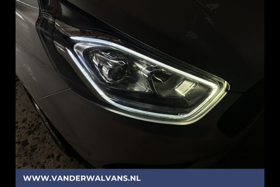 Ford Transit Custom 2.0 TDCI L1H1 Euro6 Airco | Navigatie | Cruisecontrol | Parkeersensoren | LED | Stoelverwarming Achterklep, Android Auto, 2500kg trekvermogen