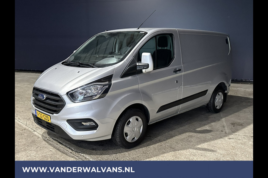 Ford Transit Custom 2.0 TDCI L1H1 Euro6 Airco | Navigatie | Cruisecontrol | Parkeersensoren | LED | Stoelverwarming Achterklep, Android Auto, 2500kg trekvermogen