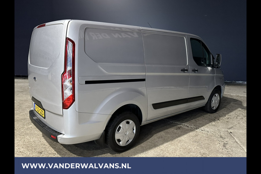 Ford Transit Custom 2.0 TDCI L1H1 Euro6 Airco | Navigatie | Cruisecontrol | Parkeersensoren | LED | Stoelverwarming Achterklep, Android Auto, 2500kg trekvermogen