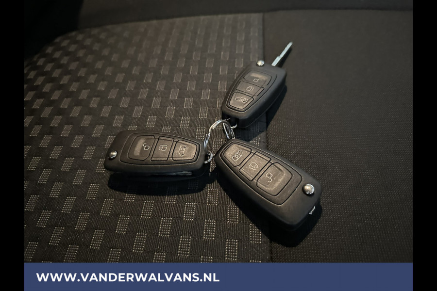 Ford Transit Custom 2.0 TDCI L1H1 Euro6 Airco | Navigatie | Cruisecontrol | Parkeersensoren | LED | Stoelverwarming Achterklep, Android Auto, 2500kg trekvermogen