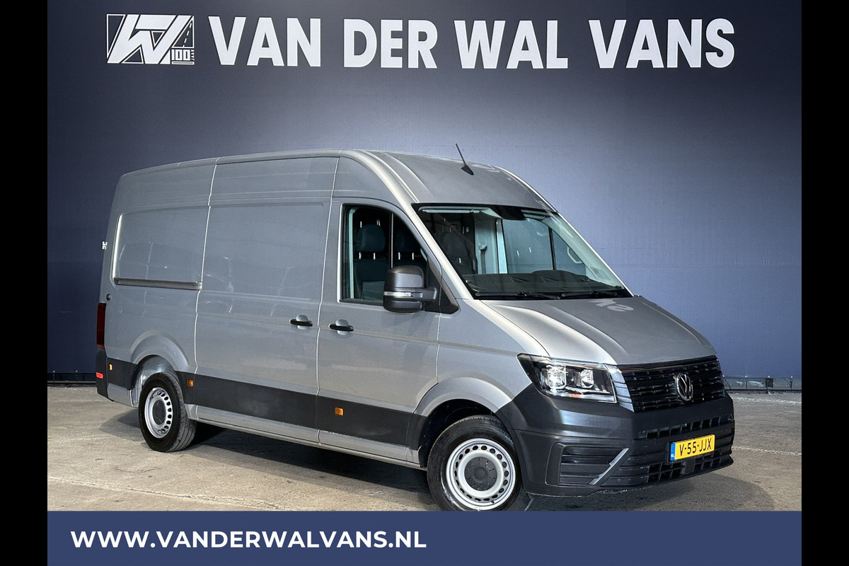 Volkswagen Crafter 2.0 TDI 140pk L3H3 L2H2 Euro6 Airco | 3000kg Trekhaak | Navigatie | Apple Carplay Android auto, Bijrijdersbank Volkswagen Crafter 2.0 TDI 140pk L3H3 L2H2 Euro6 Airco | 3000kg Trekhaak | Navigatie | Apple Carplay Android auto, Bijrijdersbank