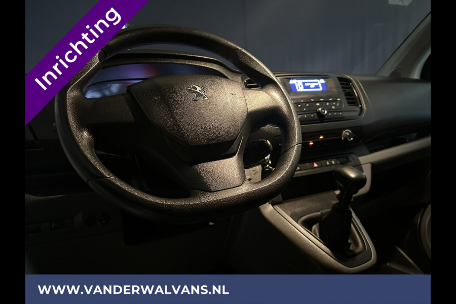 Peugeot Expert 2.0 BlueHDI 123pk L1H1 inrichting Euro6 Airco | Omvormer | 2500kg Trekhaak | Cruisecontrol Parkeersensoren