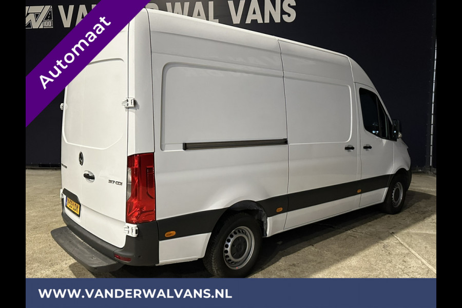 Mercedes-Benz Sprinter 317 CDI 170pk 9G-Tronic Automaat L2H2 Fabrieksgarantie Euro6 Airco | Camera | Navigatie Cruisecontrol, Stoelverwarming, Parkeersensoren, Bijrijdersbank