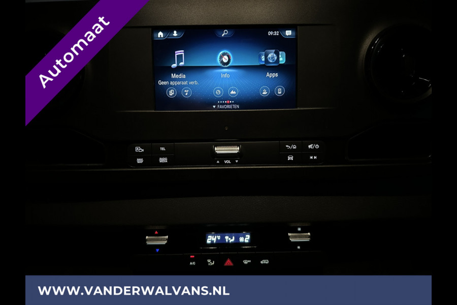 Mercedes-Benz Sprinter 317 CDI 170pk 9G-Tronic Automaat L2H2 Fabrieksgarantie Euro6 Airco | Camera | Navigatie Cruisecontrol, Stoelverwarming, Parkeersensoren, Bijrijdersbank