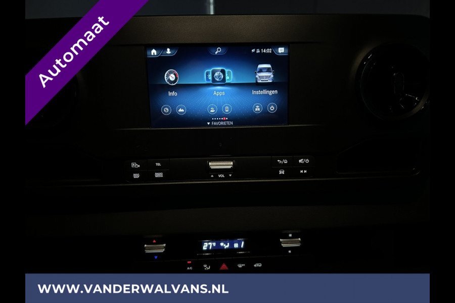 Mercedes-Benz Sprinter 317 CDI 170pk 9G-Tronic Automaat L2H2 Fabrieksgarantie Euro6 Airco | Camera | Navigatie Cruisecontrol, Parkeersensoren, Stoelverwarming, Bijrijdersbank