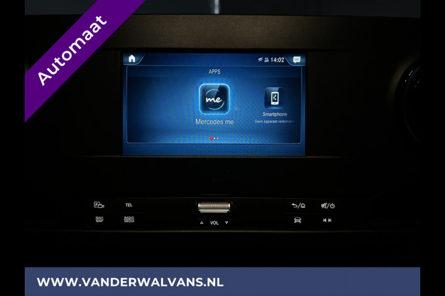 Mercedes-Benz Sprinter 317 CDI 170pk 9G-Tronic Automaat L2H2 Fabrieksgarantie Euro6 Airco | Camera | Navigatie Cruisecontrol, Parkeersensoren, Stoelverwarming, Bijrijdersbank