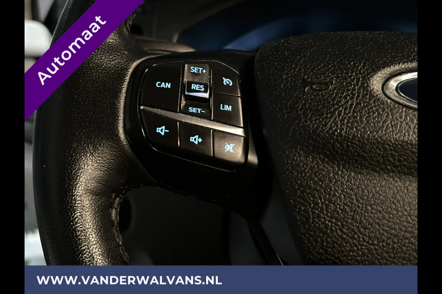 Ford Transit Custom 2.0 TDCI 130pk Automaat L1H1 Euro6 Airco | Apple Carplay | Camera | Cruisecontrol | Trekhaak parkeersensoren, verwarmde voorruit