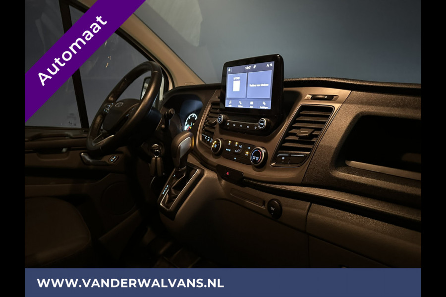Ford Transit Custom 2.0 TDCI 130pk Automaat L1H1 Euro6 Airco | Apple Carplay | Camera | Cruisecontrol | Trekhaak parkeersensoren, verwarmde voorruit