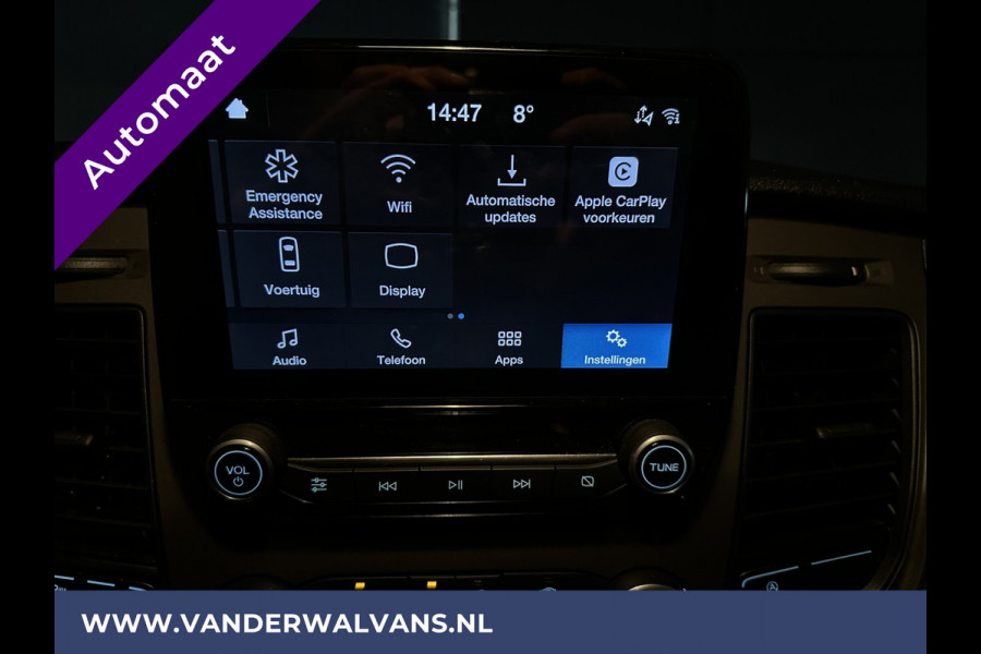 Ford Transit Custom 2.0 TDCI 130pk Automaat L1H1 Euro6 Airco | Apple Carplay | Camera | Cruisecontrol | Trekhaak parkeersensoren, verwarmde voorruit