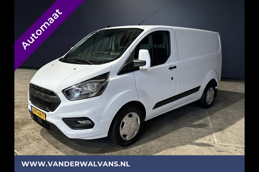 Ford Transit Custom 2.0 TDCI 130pk Automaat L1H1 Euro6 Airco | Apple Carplay | Camera | Cruisecontrol | Trekhaak parkeersensoren, verwarmde voorruit