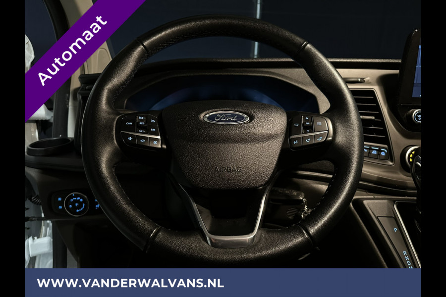 Ford Transit Custom 2.0 TDCI 130pk Automaat L1H1 Euro6 Airco | Camera | LED | Apple Carplay | Cruisecontrol Parkeersensoren, Trekhaak, Verwarmde voorruit, Bijrijdersbank