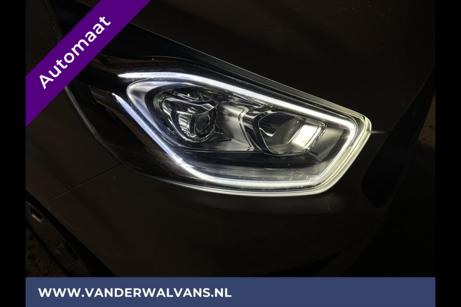 Ford Transit Custom 2.0 TDCI 130pk Automaat L1H1 Euro6 Airco | Camera | LED | Apple Carplay | Cruisecontrol Parkeersensoren, Trekhaak, Verwarmde voorruit, Bijrijdersbank