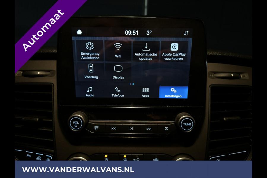 Ford Transit Custom 2.0 TDCI 130pk Automaat L1H1 Euro6 Airco | Camera | LED | Apple Carplay | Cruisecontrol Parkeersensoren, Trekhaak, Verwarmde voorruit, Bijrijdersbank