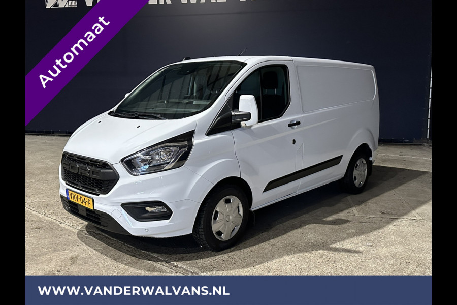 Ford Transit Custom 2.0 TDCI 130pk Automaat L1H1 Euro6 Airco | Camera | LED | Apple Carplay | Cruisecontrol Parkeersensoren, Trekhaak, Verwarmde voorruit, Bijrijdersbank