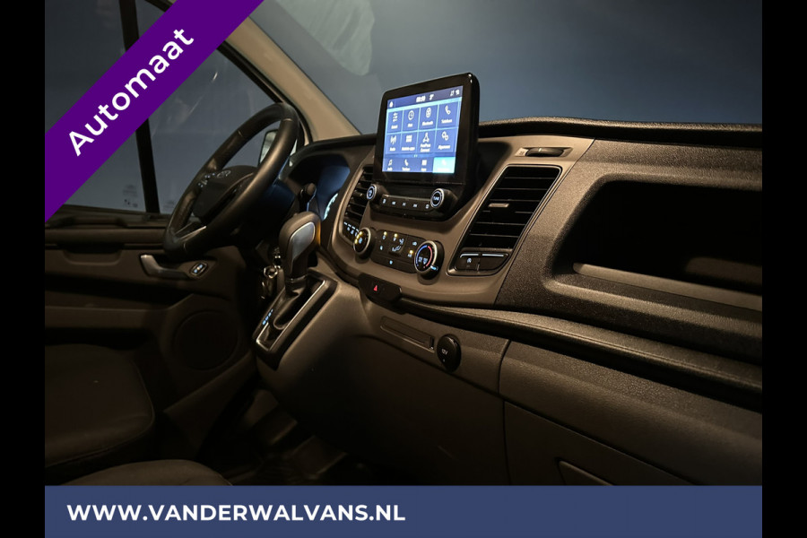 Ford Transit Custom 2.0 TDCI 130pk Automaat L1H1 Euro6 Airco | Camera | LED | Apple Carplay | Cruisecontrol Parkeersensoren, Trekhaak, Verwarmde voorruit, Bijrijdersbank
