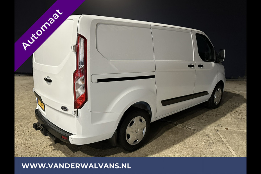 Ford Transit Custom 2.0 TDCI 130pk Automaat L1H1 Euro6 Airco | Camera | LED | Apple Carplay | Cruisecontrol Parkeersensoren, Trekhaak, Verwarmde voorruit, Bijrijdersbank
