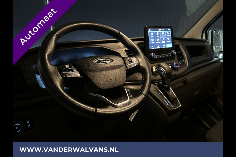 Ford Transit Custom 2.0 TDCI 130pk Automaat L1H1 Euro6 Airco | Camera | LED | Apple Carplay | Cruisecontrol Parkeersensoren, Trekhaak, Verwarmde voorruit, Bijrijdersbank