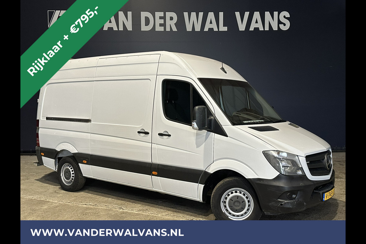 Mercedes-Benz Sprinter 316 CDI 164pk L2H2 Euro6 RIJKLAAR Airco | 2800kg trekhaak | Navigatie | Cruisecontrol, Parkeersensoren Mercedes-Benz Sprinter 316 CDI 164pk L2H2 Euro6 RIJKLAAR Airco | 2800kg trekhaak | Navigatie | Cruisecontrol, Parkeersensoren