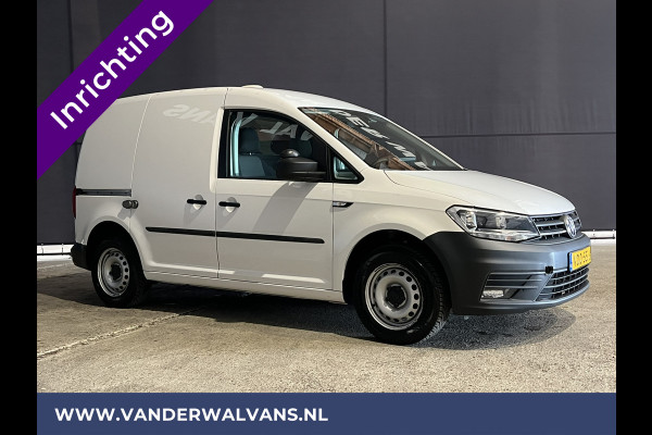 Volkswagen Caddy 2.0 TDI L1H1 inrichting Euro6 Airco | Apple Carplay | Trekhaak | Cruisecontrol parkeersensoren, android auto