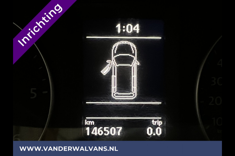 Volkswagen Caddy 2.0 TDI L1H1 inrichting Euro6 Airco | Apple Carplay | Trekhaak | Cruisecontrol parkeersensoren, android auto