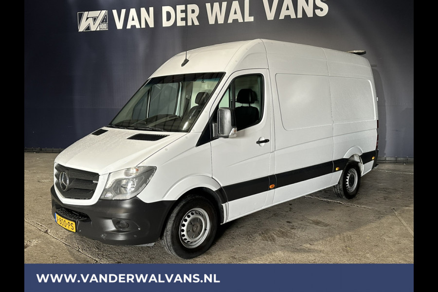 Mercedes-Benz Sprinter 316 CDI 163 pk L2H2 Euro6 Airco | 2800kg trekhaak | Cruisecontrol | Parkeersensoren zijdeur