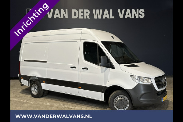 Mercedes-Benz Sprinter 516 CDI 164pk 3500kg Trekhaak L2H2 Dubbel Lucht Inrichting Euro6 Airco | Camera | Apple Carplay Cruisecontrol, Android Auto, Parkeersensoren